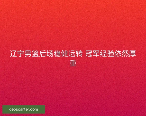 辽宁男篮后场稳健运转 冠军经验依然厚重